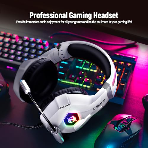 ZW1 Gaming Headset: 7.1 Surround Sound & RGB Lights